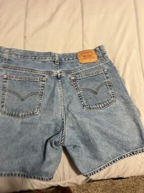Levi's Light Blue Denim Jean Shorts